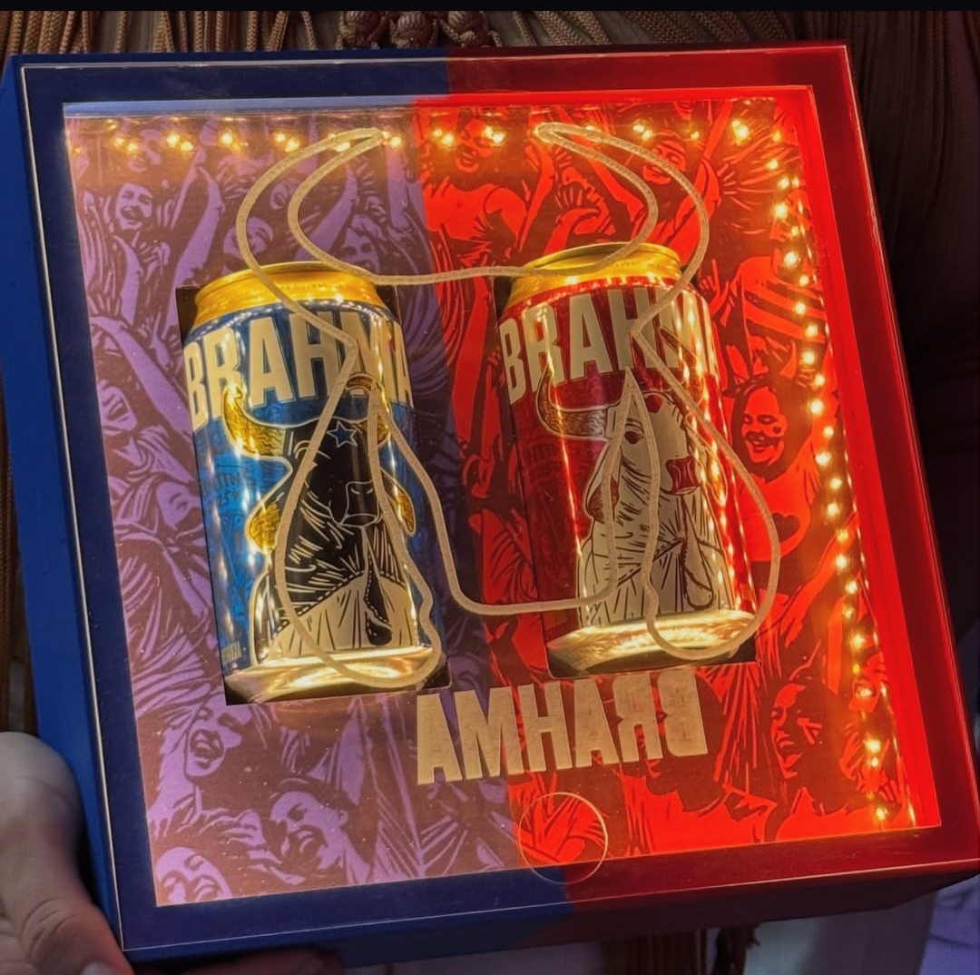 Brahma lança latas personalizadas de Parintins 2025: um brinde à cultura do Norte