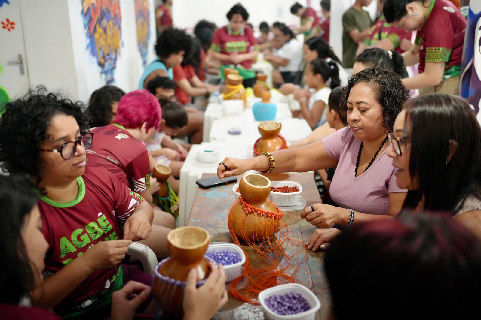 Projeto Agbêbaque encerra ciclo de oficinas com participação no 11º Encontro das Artes, na zona norte de Manaus