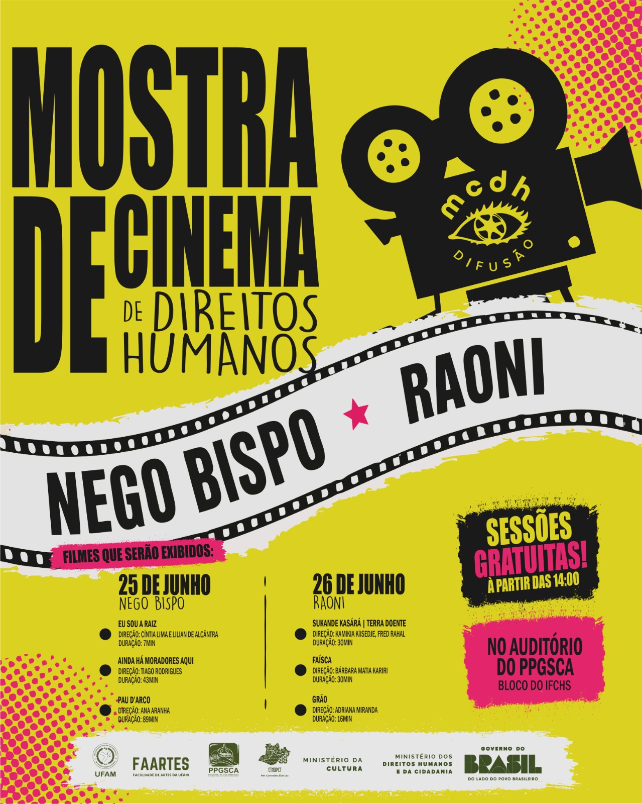 🎬  Mostra de Cinema de Direitos Humanos 🎬