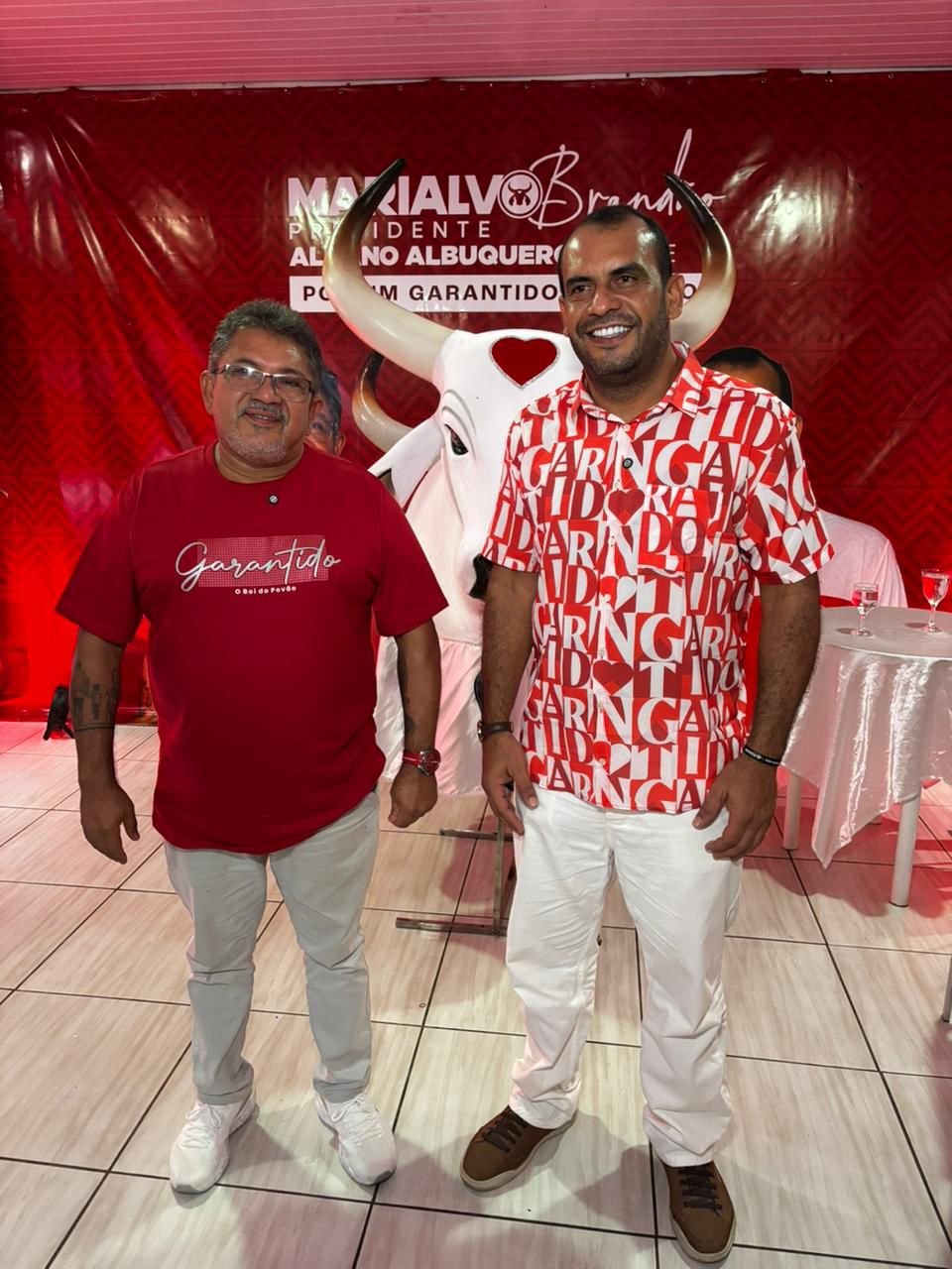 Marialvo Brandão e Albano Albuquerque lançam em Manaus a chapa ‘Por um Garantido Campeão’